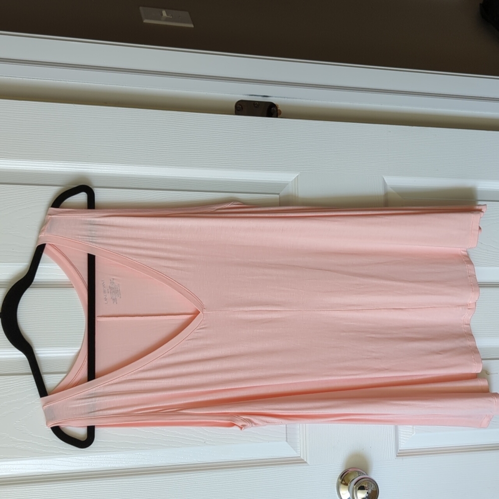 Lane Bryant Spandex peach blend top